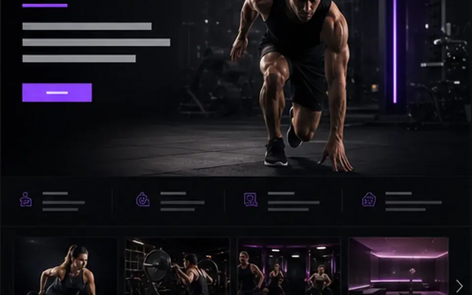 Core Fitness proje ekranı